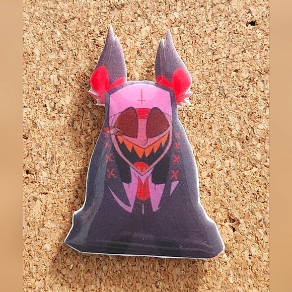 Nun Alastor Pin - Hazbin Hotel - Picture 1 of 2